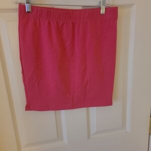 SHEIN Hot Pink Mini Skirt